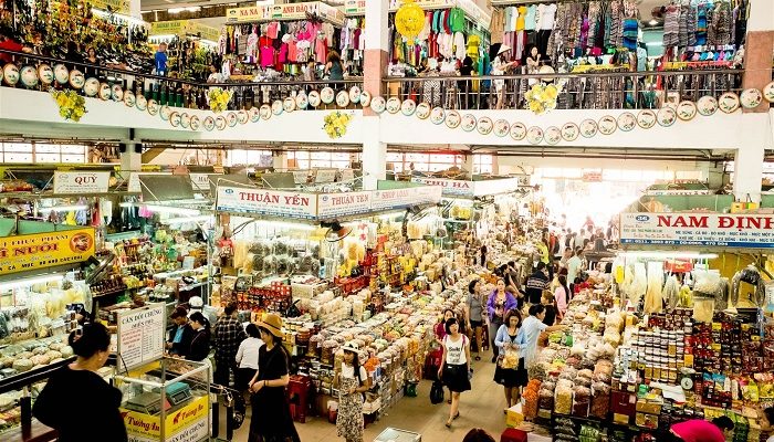 khu chợ Đà Nẵng