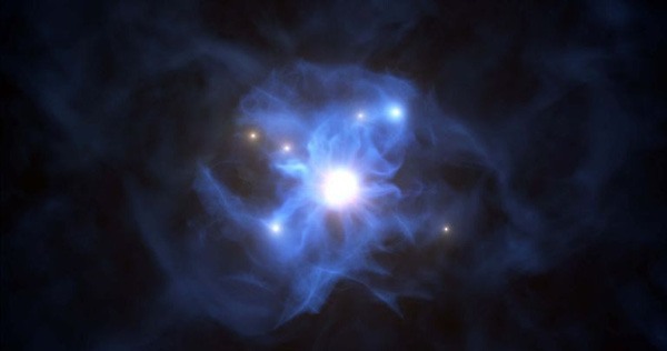 Các nhà khoa học phát hiện 'sợi khí' liên kết thiên hà dài nhất vũ trụ