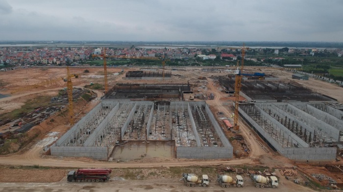 Dự án nhà máy nước sông Hồng – Chậm tiến độ 2 năm