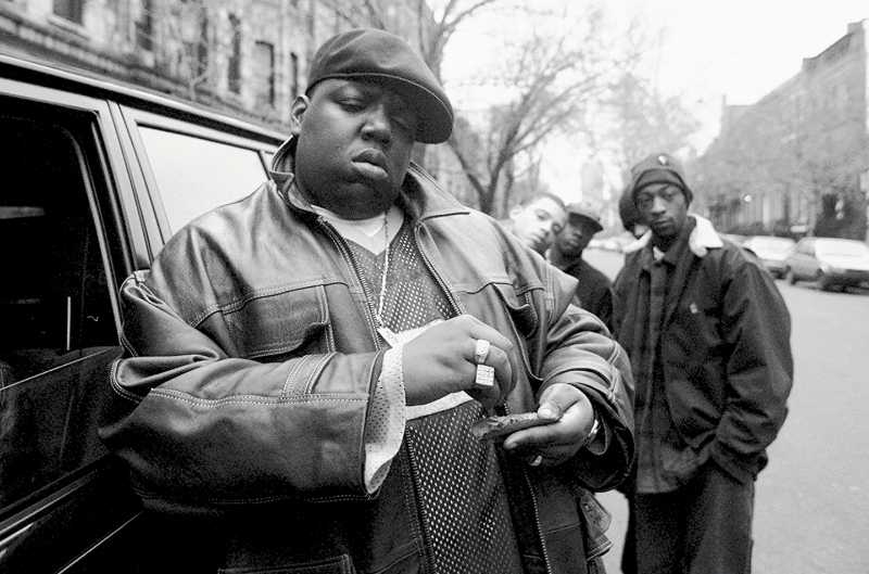 rapper Notorious B.I.G.