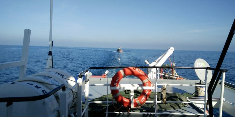 Tìm kiếm thuyền viên mất tích trên tàu Panama tại Bình Thuận