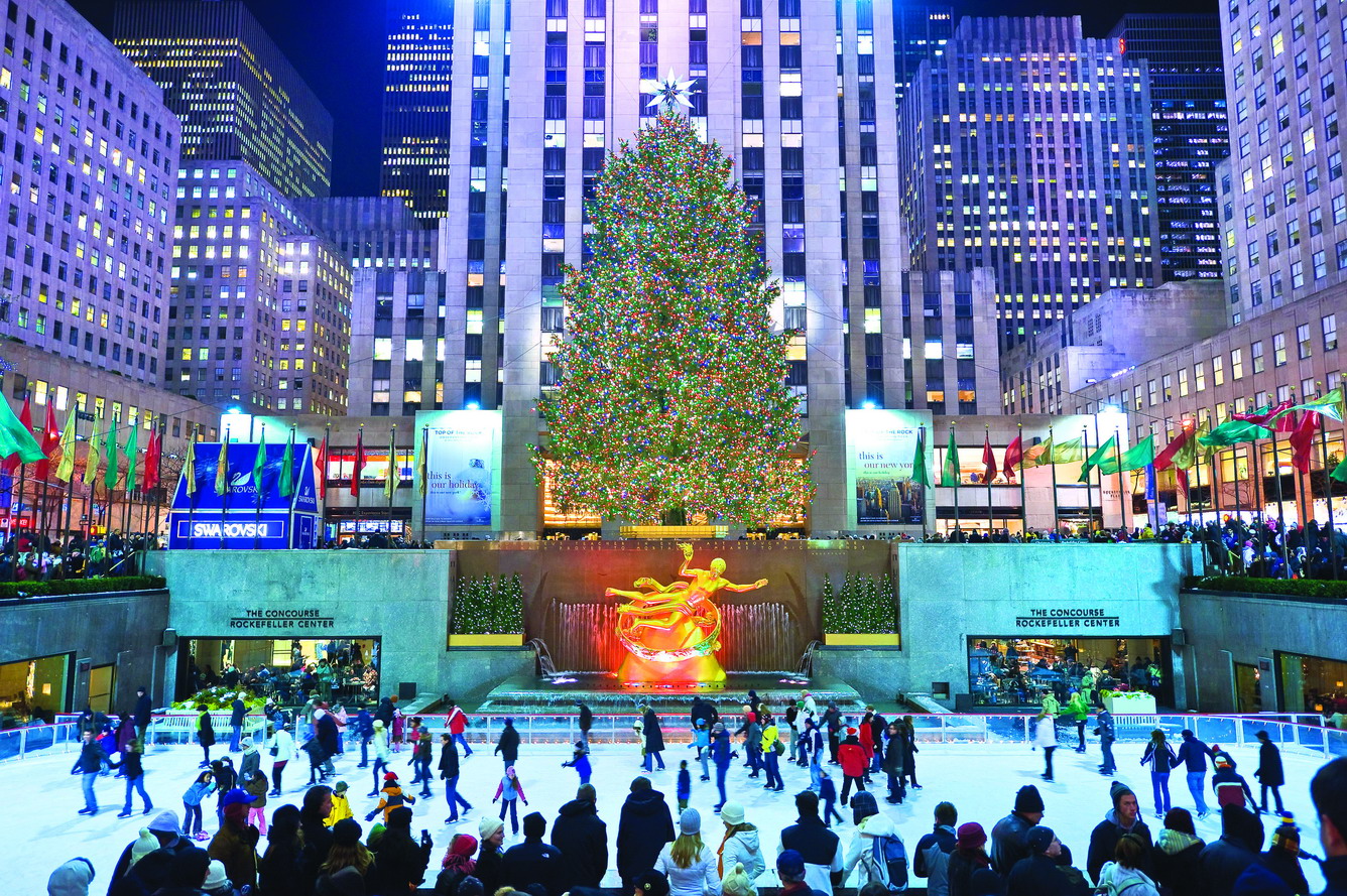 Tưng bừng lễ hội ánh sáng mùa Giáng sinh tại Mỹ